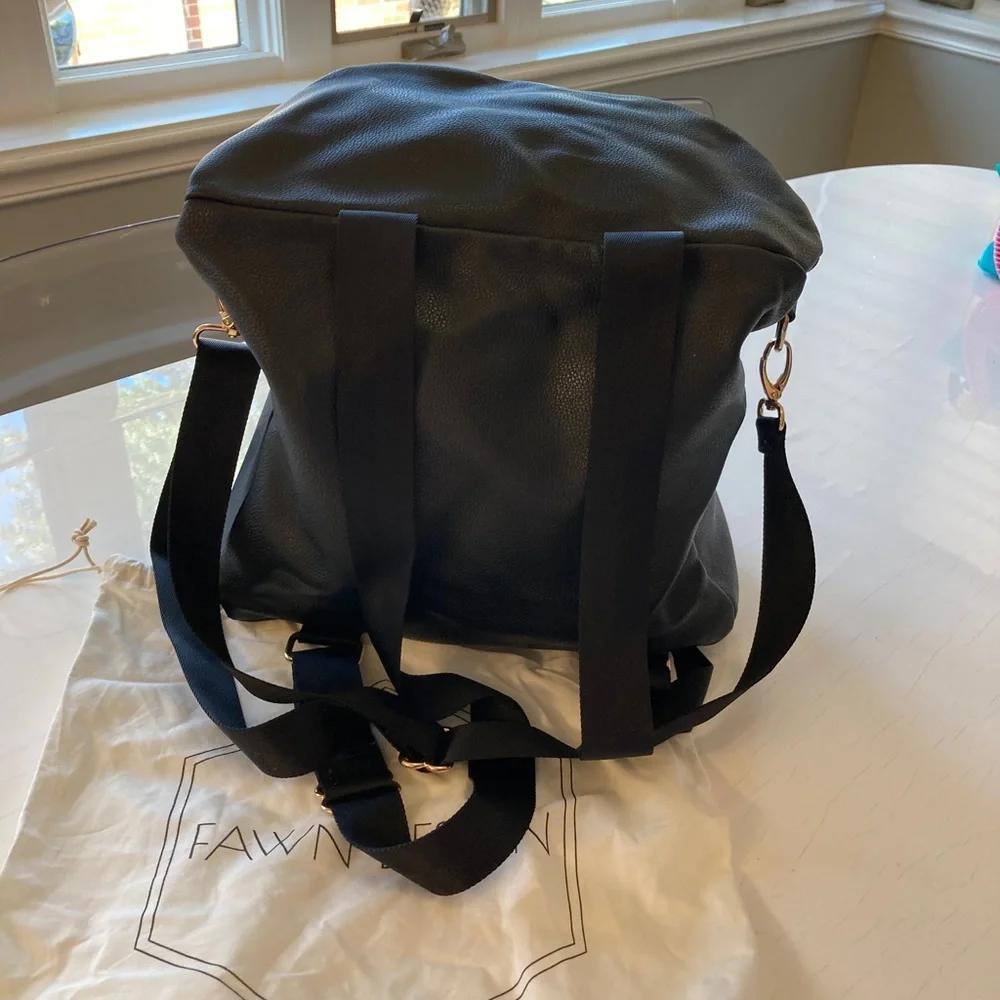 The Original Diaper Bag by Fawn in black